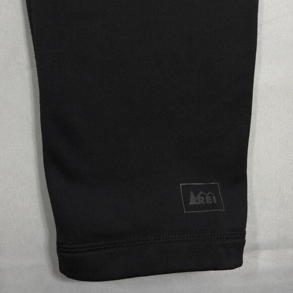 REI Tights Mens Small Black Winterflyte Breathable Moisture Wicking UPF Stretch - Picture 5 of 15